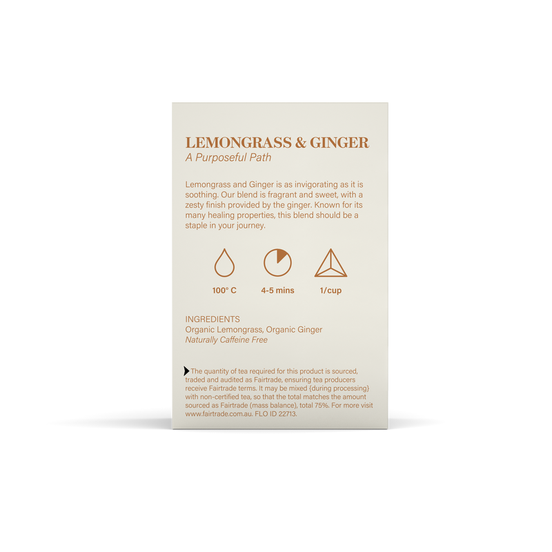 Lemongrass & Ginger (100) Pyramid Bags
